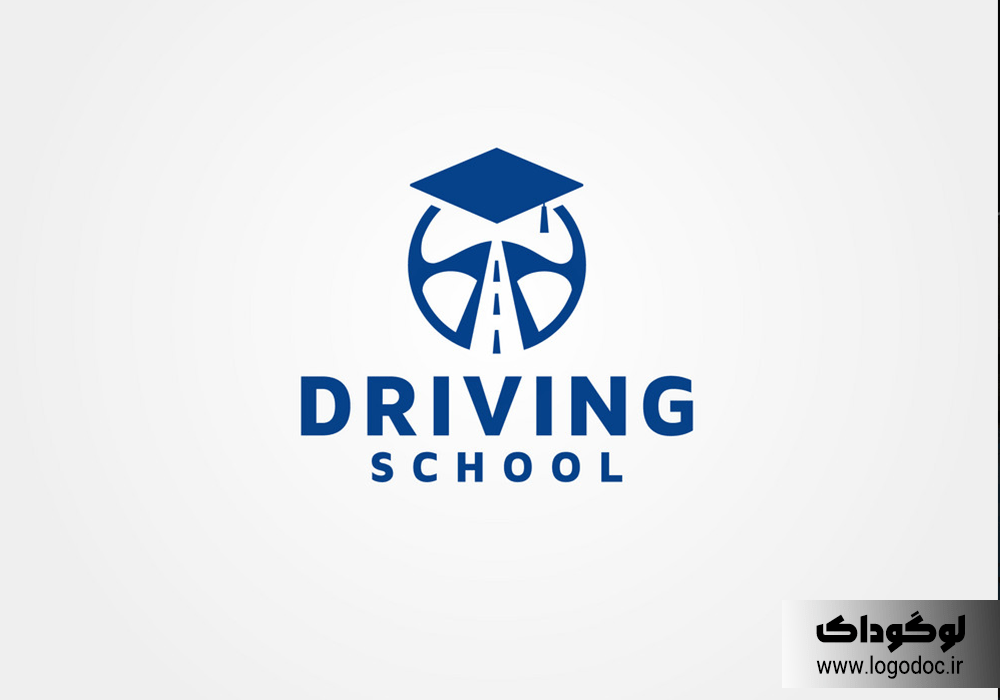 طراحی لوگو آموزشگاه رانندگی - لوگو داک